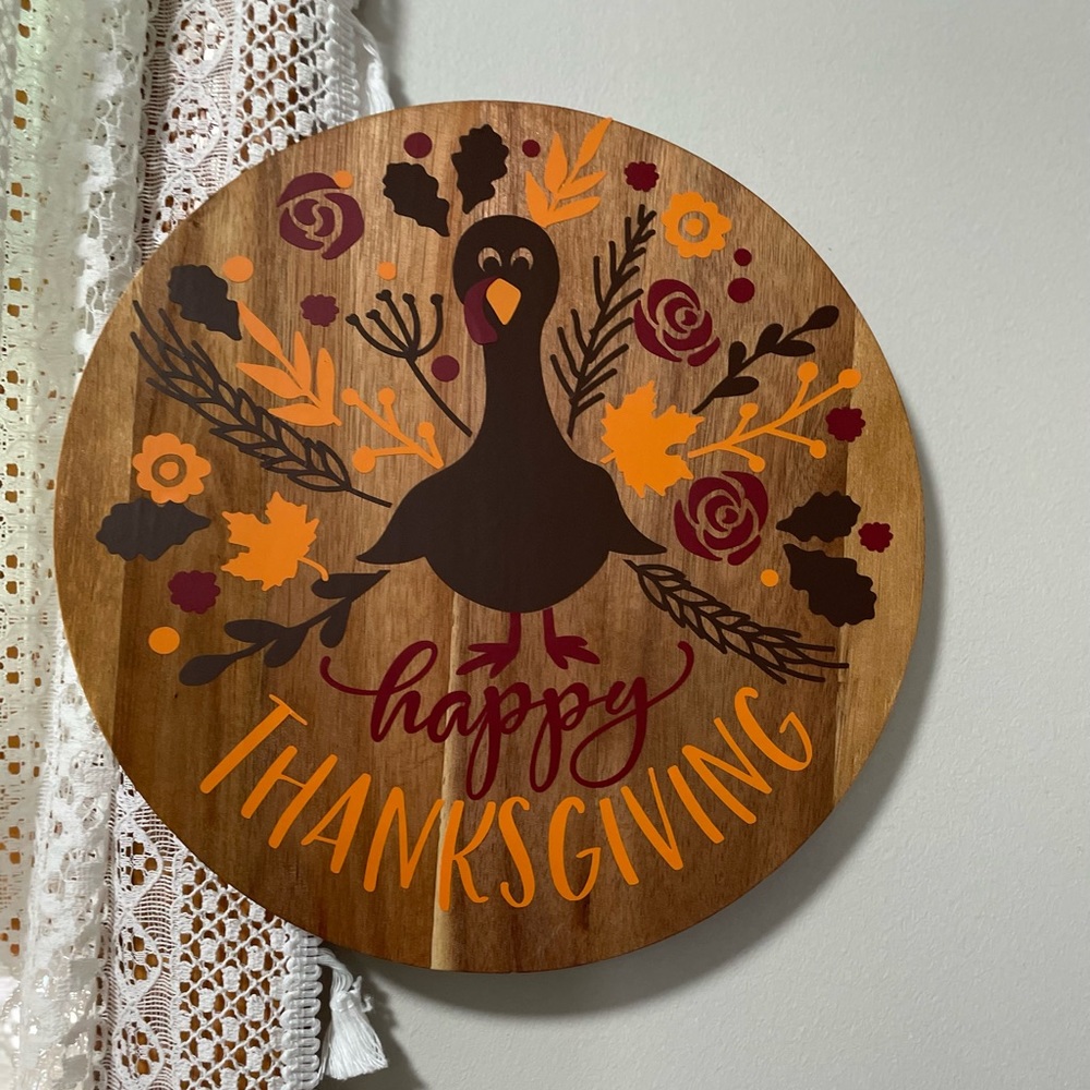 Handmade Thanksgiving Sign